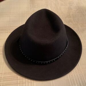 Men’s Goorin Brothers Fedora Hat w/accessories, Brown, Large